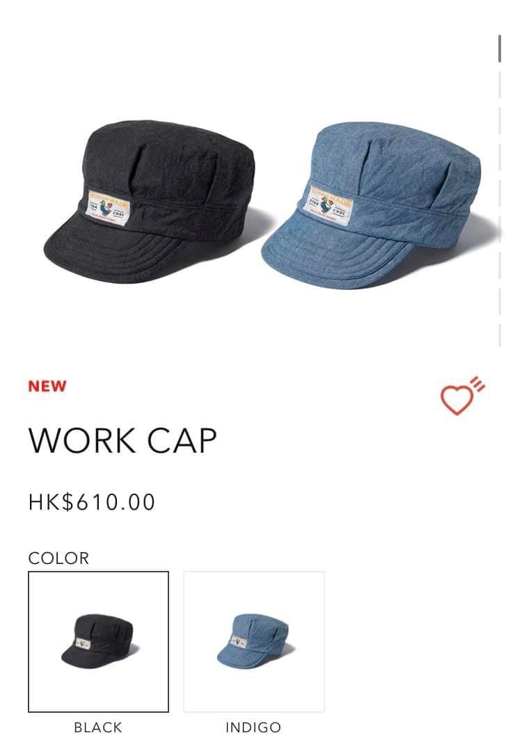 Human made Work Cap, 男裝, 手錶及配件, 棒球帽、帽- Carousell