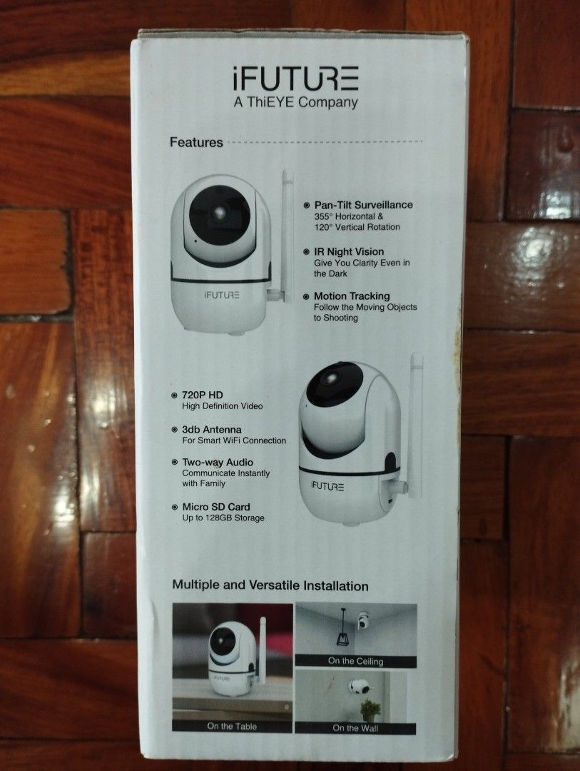 Ifuture wireless home camera top