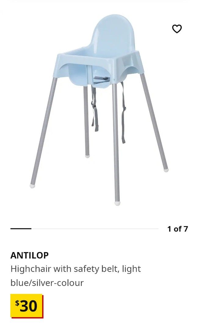 Ikea high deals chair safety