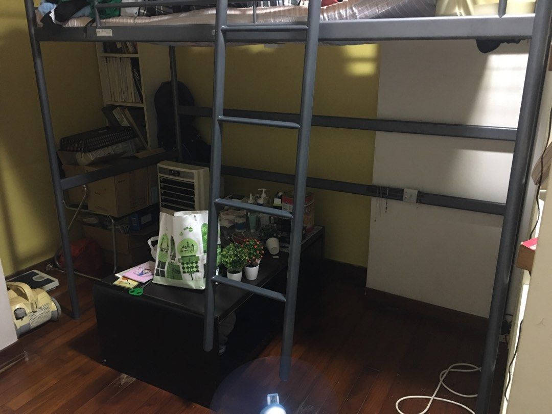 IKEA Loft Bed (Include Dismantle), Furniture & Home Living, Furniture