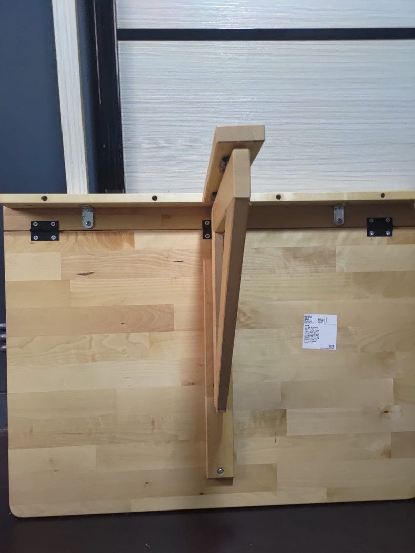 IKEA NORBO wall foldable table, Furniture & Home Living, Furniture