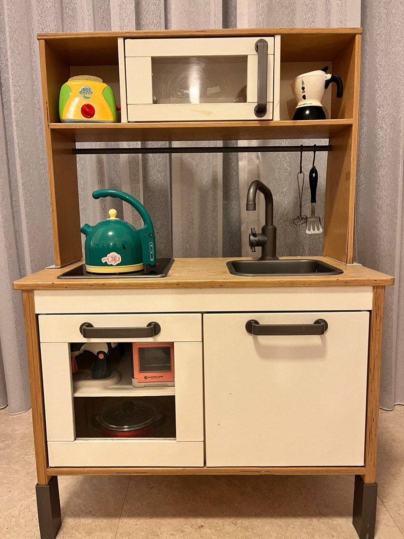 Ikea Toy Kitchen with toys, Babies & Kids, Baby Nursery & Kids