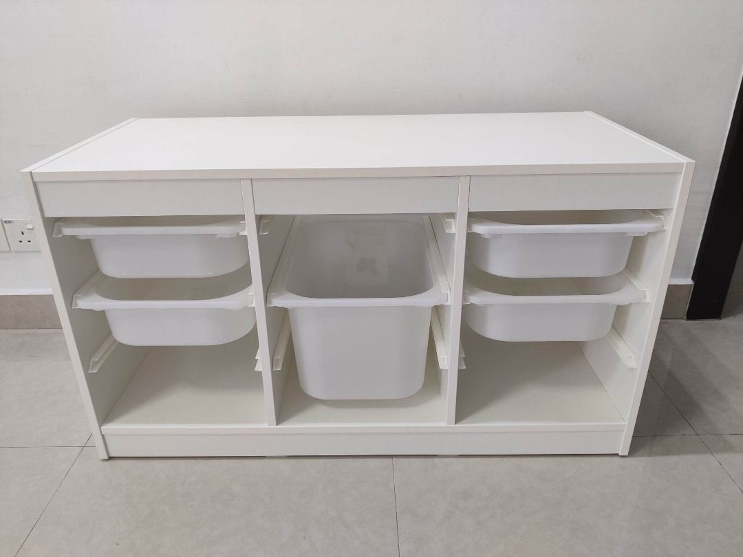 IKEA Trofast Table, Furniture & Home Living, Furniture, Shelves