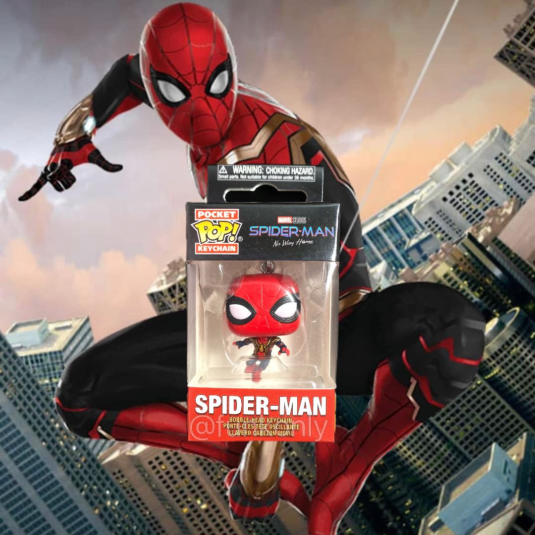 Spider-Man: Far From Home - Porte-clés Pocket POP! Spider-Man