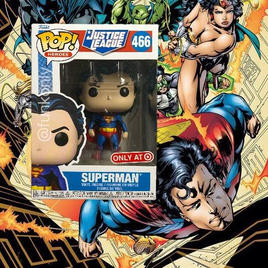 BUY GET FREE INSTOCK LAST PIECE] DC Justice League Pop! Vinyl