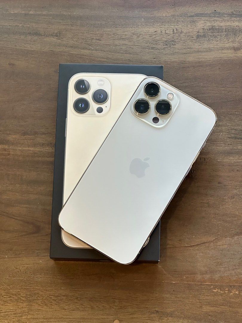 Iphone 13 Pro Max (Gold), Mobile Phones & Gadgets, Mobile Phones ...