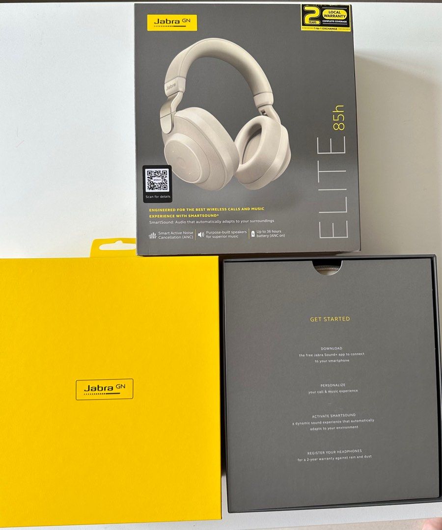 Sell Trade Jabra Elite 85h Wireless Headphone with Active Noise Cancellation Audio Headphones Headsets on Carousell