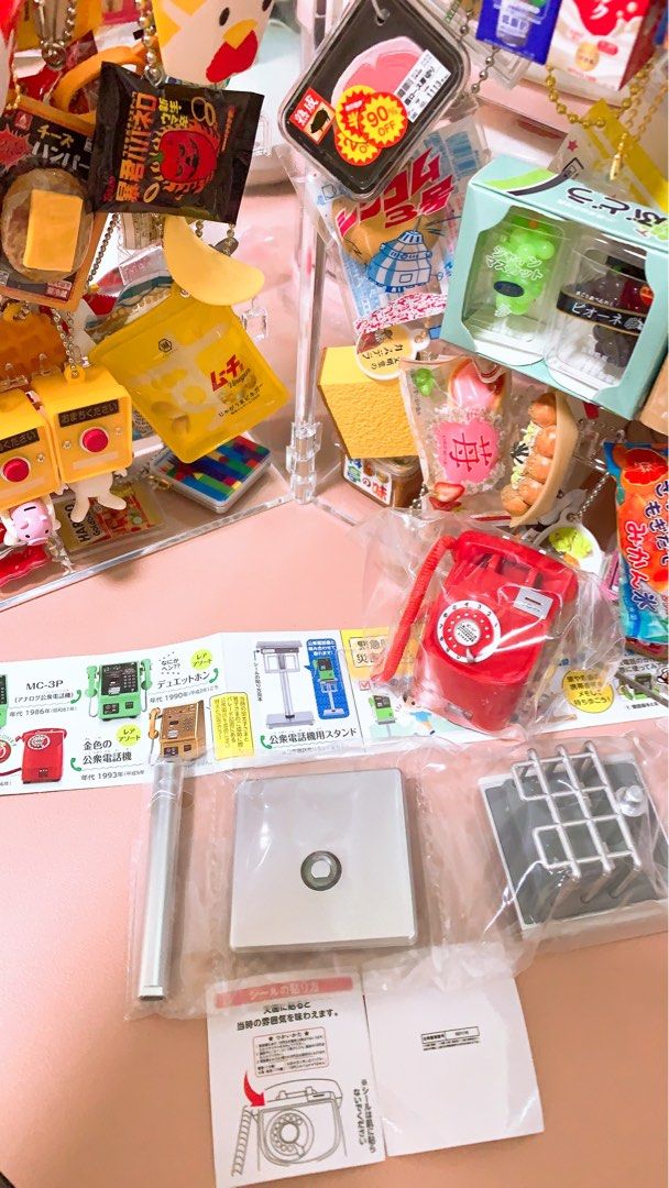 NTT East public telephone Gacha colle All 6 variety set Gashapon toys