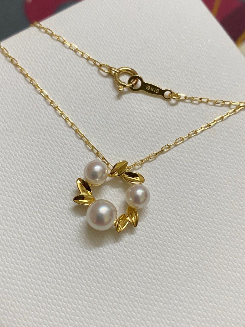 Mikimoto outlet pendant necklace