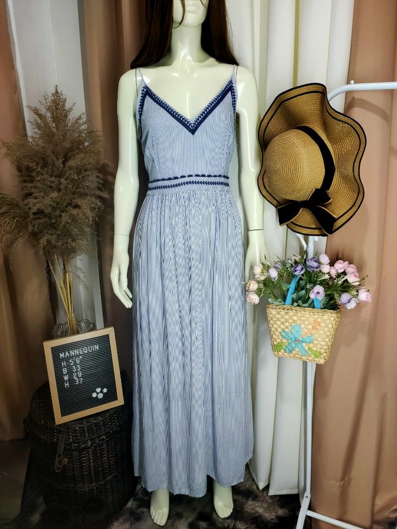 Japna striped dress sale