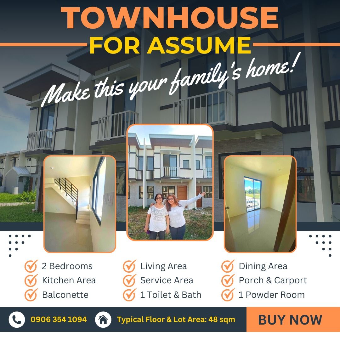 Jaro Iloilo City Townhouse Unit FOR ASSUME!!!, Property, For Sale, Townhouse on Carousell