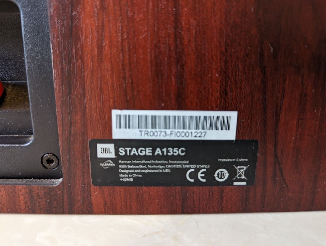 Jbl stage a135c sale