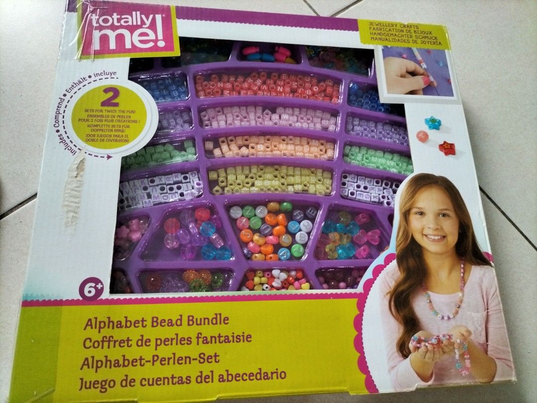 Totally Me! Jewellery craft set and Melissa & Doug wooden bead set