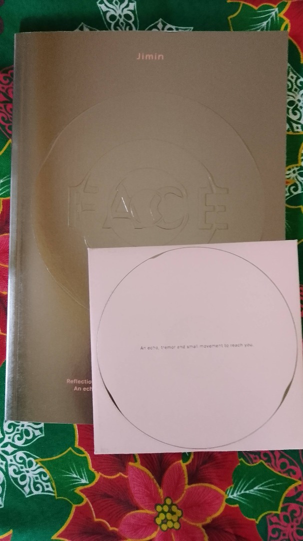 Jimin the face album unsealed on Carousell