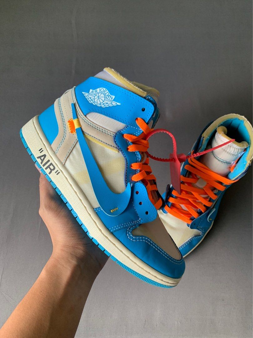 Jordan 1 Retro High Off-White University Blue