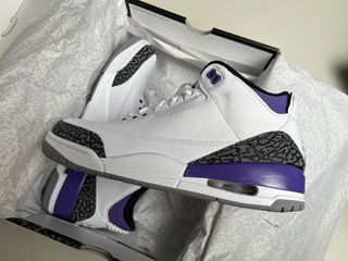 Jordan 3 Dark Iris (Sz 9.5 US below SRP)
