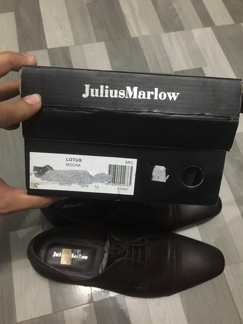 Julius Marlow leather shoes size 12 (Category: Casual Shoes) located in Quezon City. Submitted by freeman520 (Listing ID 1235506887, Image 2). Description: Julius Marlow brand lotus style leather shoes size 12 made in Australia used once only in wedding with original box.