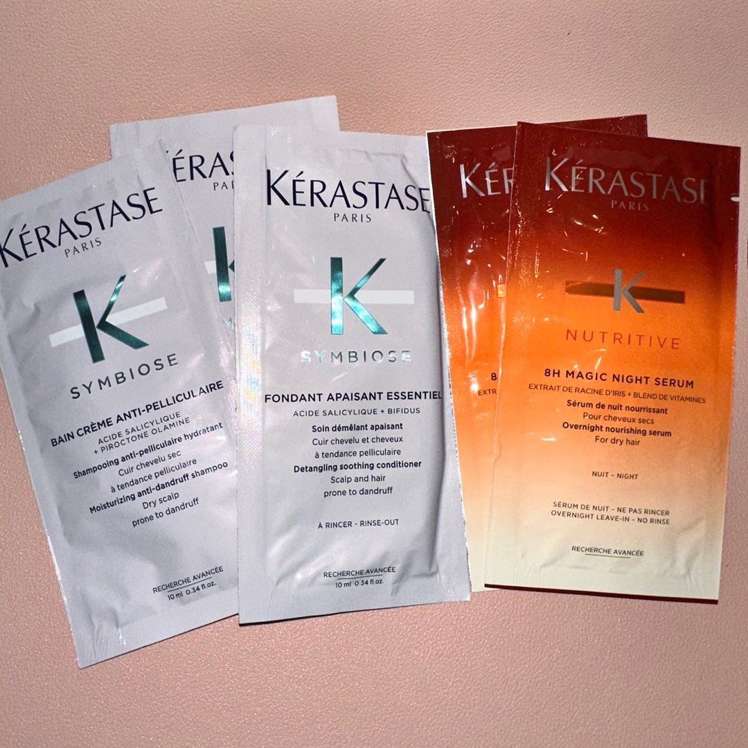Kerastase Sample Serum Shampoo Conditioner (see description), Beauty