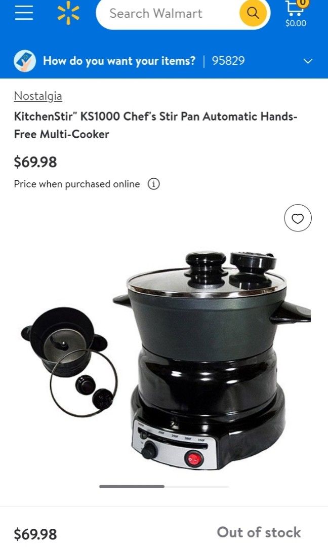 KitchenStir - Self Stirring Electric Pot