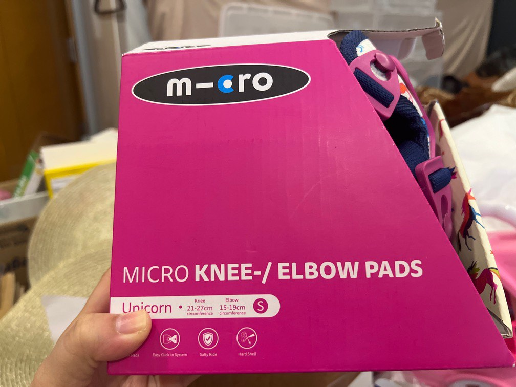 Knee and Elbow Pad M-cro Small ( 3 to 4 yo), Hobbies & Toys, Toys ...