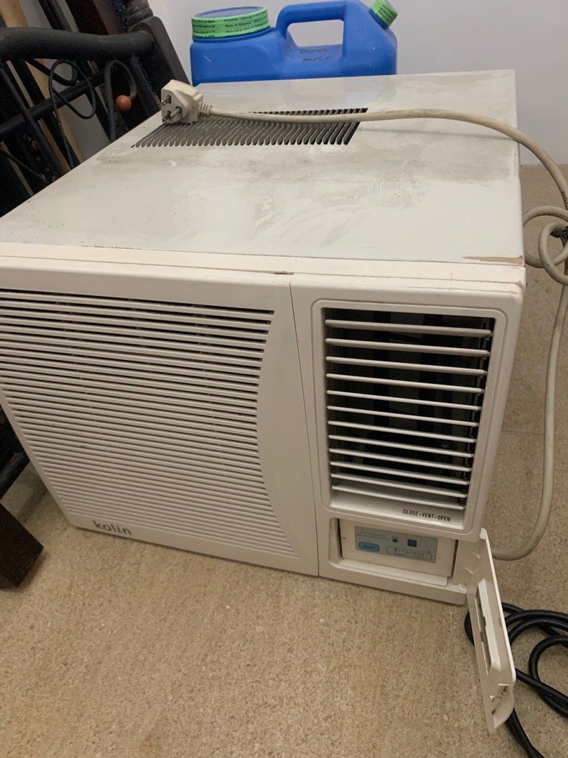 Kolin Window Type Aircon with Remote Control .75 HP, TV & Home