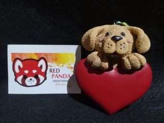 Kurt S. Adler Christmas Ornament Love my dog heart puppy