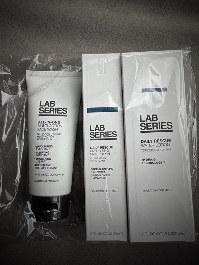 Lab Series Multiaction Face Wash + Energizing Face Lotion
