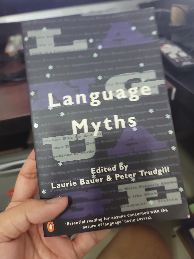 Language myths by Bauer and Trudgill, Hobbies  Toys, Books  Magazines,  Fiction  Non-Fiction on Carousell