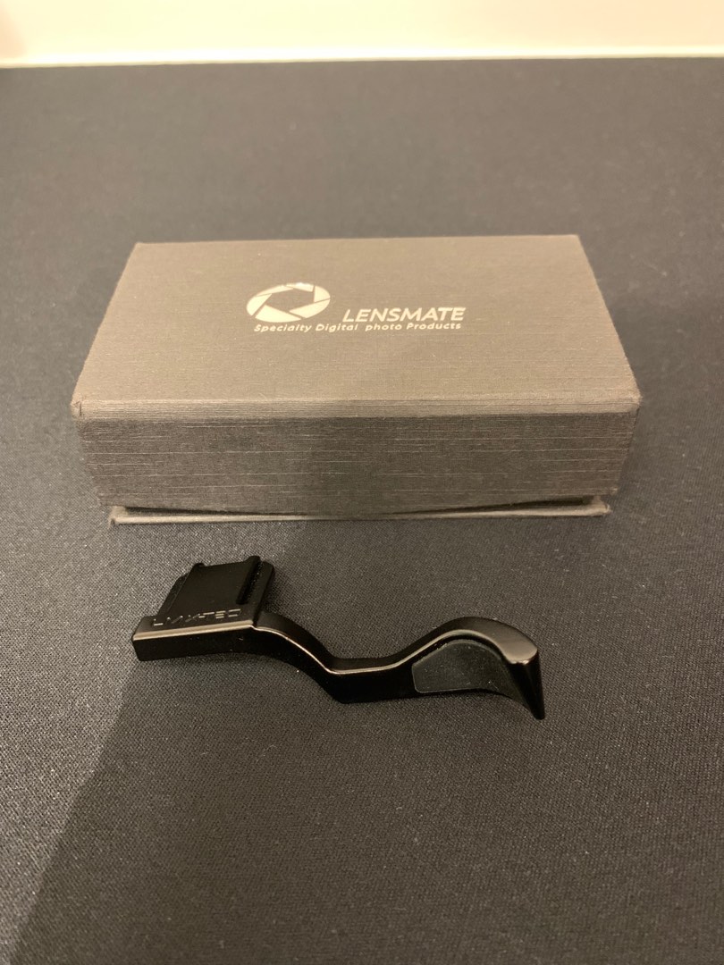 Lensmate Thumb Rest for Fujifilm X-T20 (Black), Photography ...