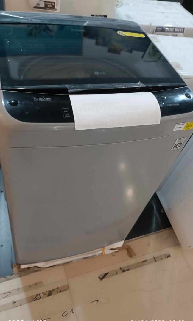 LG 7.5kg top load washing machine 220V Mode of payment Cash Gcash Card
