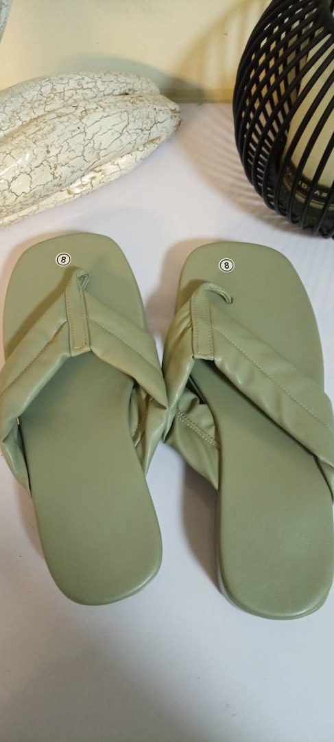 Lime Green Sandals, Women's Fashion, Footwear, Sandals on Carousell