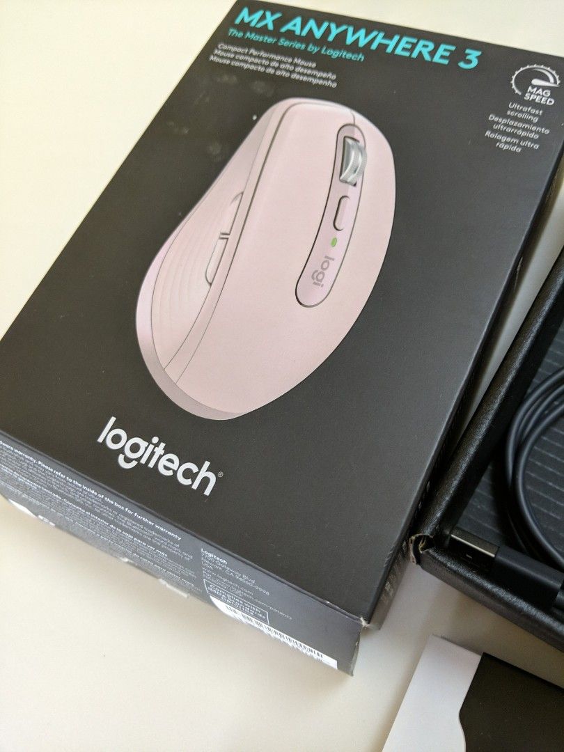Logitech MX Anywhere 3 pink color - brand new box set, complete with ...