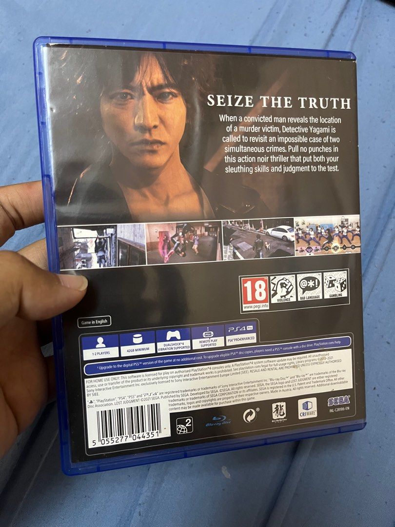 Judgement best sale 2 ps4
