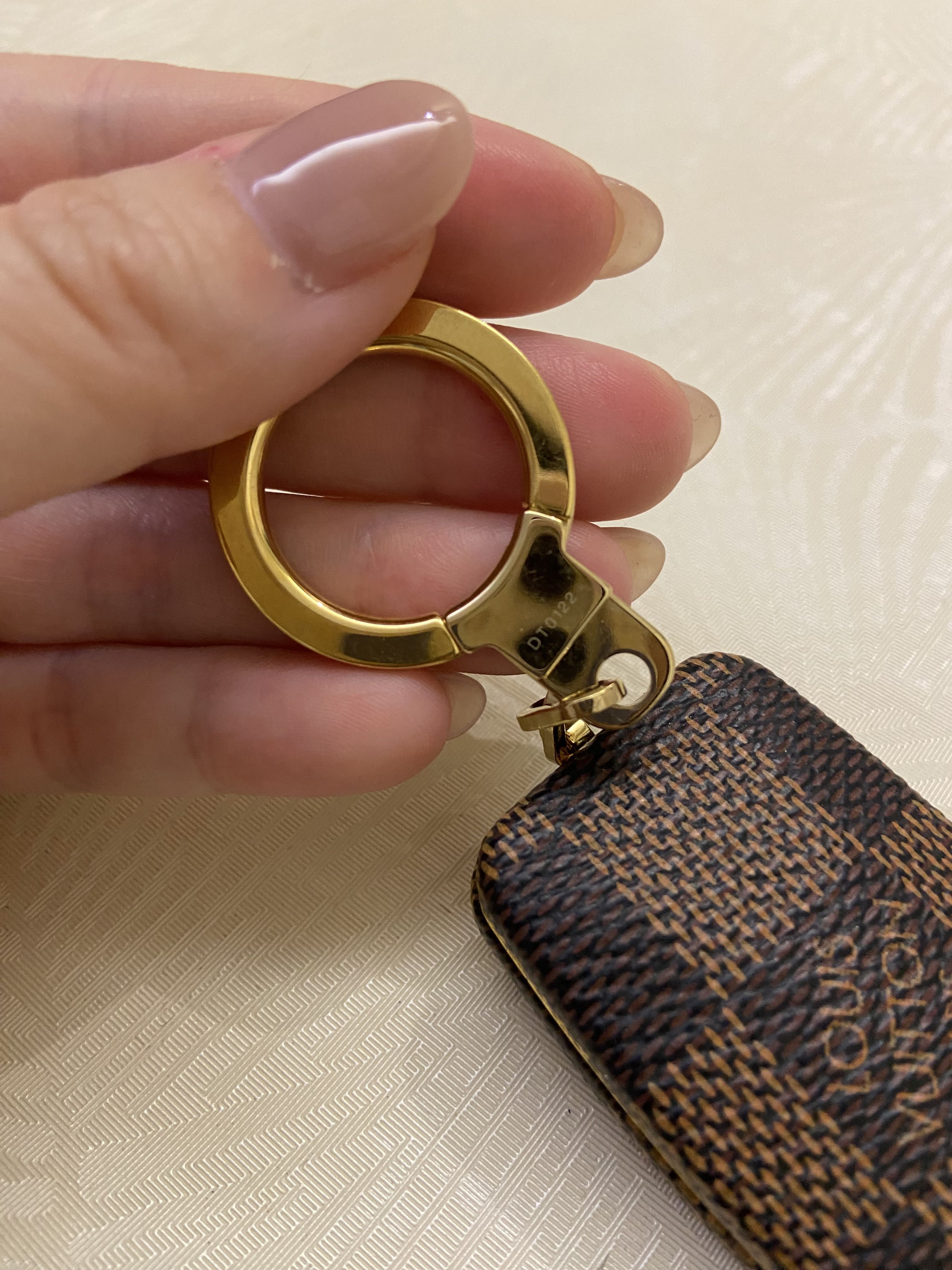 Louis Vuitton, Accessories, Louis Vuitton Damier Astro Pill Key Ring Lv  Box Dust Bag