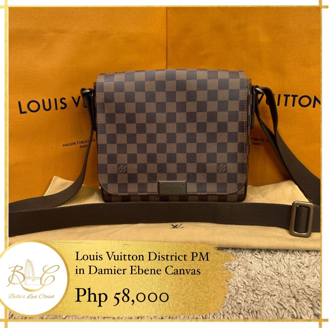 Louis Vuitton Thames PM Damier Ebene Authentic, Luxury, Bags & Wallets on  Carousell