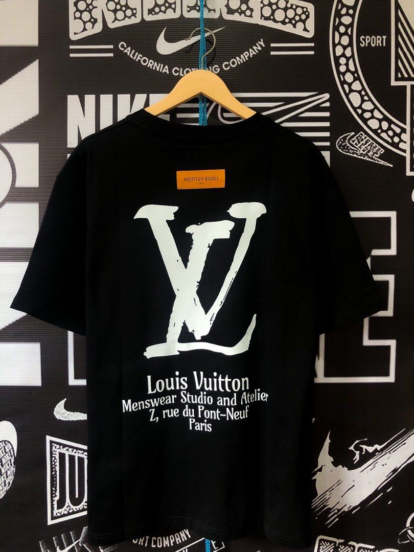 Louis Vuitton LV Studio Homme T-Shirt Black