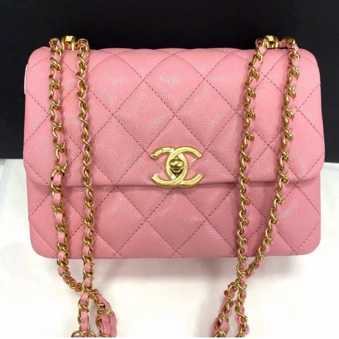 Chanel 22K mini caviar flap coco first, Luxury, Bags & Wallets on Carousell