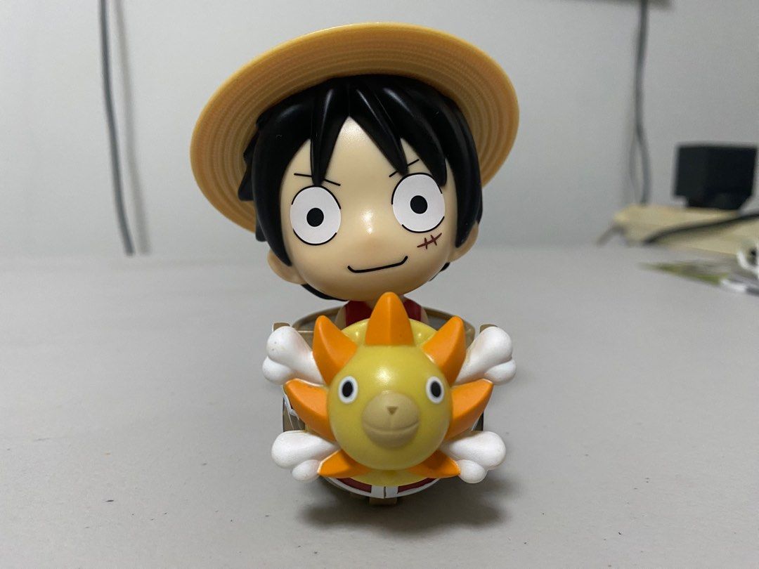 Luffy One Piece Happy Meal Toy (Category: Designer & Blind Box Toys) located in Del Monte. Submitted by heyy28 (Listing ID 1235602645, Image 1). Description: Bought this in Bkk, Thailand. Super cute Luffy D’ Monkey from One Piece.