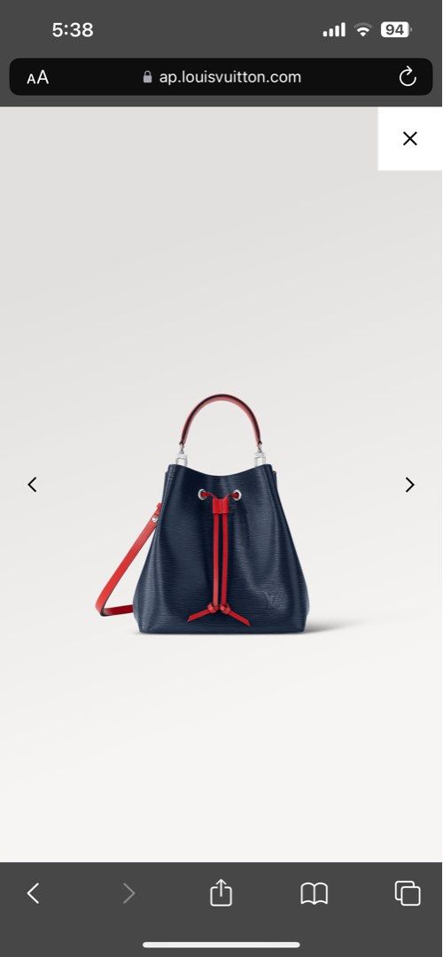 black lv bucket bag