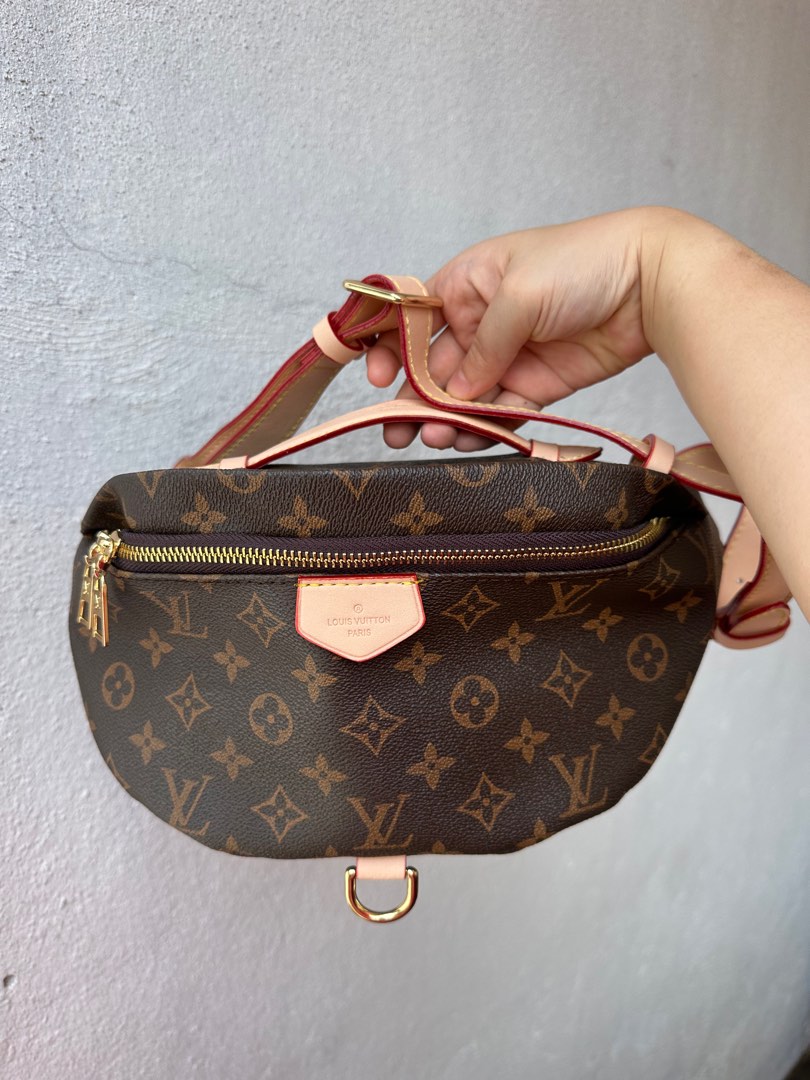 Louis Vuitton Lv Monogram Bum Bag Waist Belt Crossbody Brown