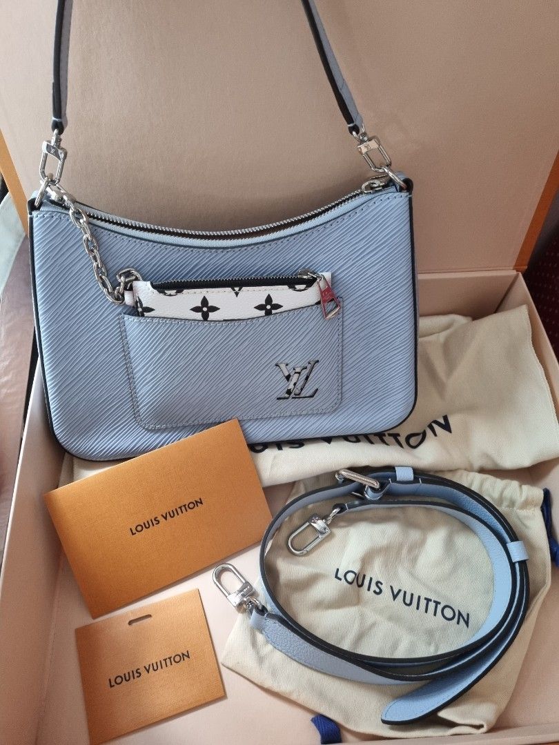 Louis Vuitton Suhali Baby Blue Evening Bag  New York Diamond Center