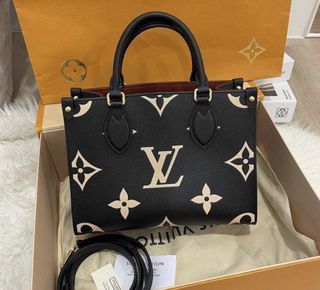 💕LV OTG PM Monogram Empreinte Leather Freesia Pink💕, Luxury, Bags &  Wallets on Carousell