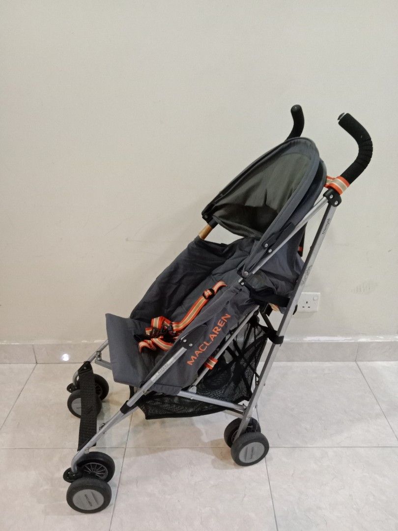 Maclaren hot sale stroller orange