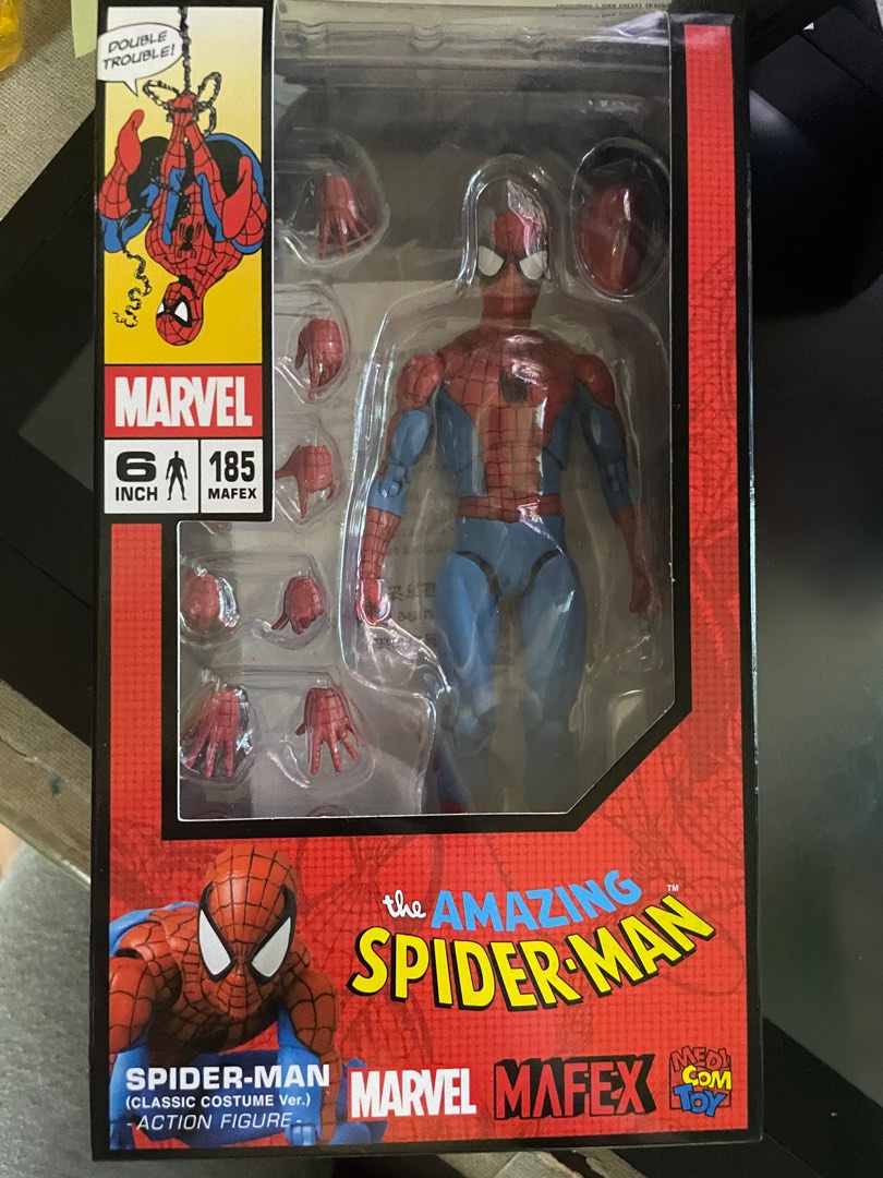 mafex Spider-Man (一個頭冇顏色）, 興趣及遊戲, 玩具& 遊戲類