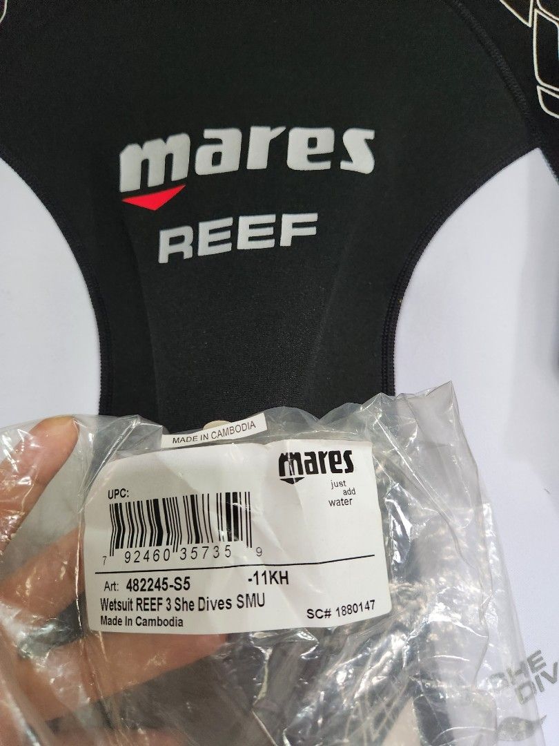 Mares Reef 3 She Dives SMU Wetsuit on Carousell