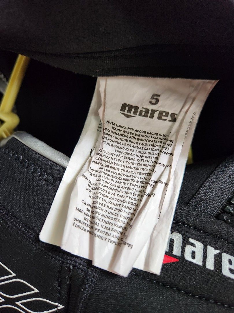 Mares Reef 3 She Dives SMU Wetsuit on Carousell