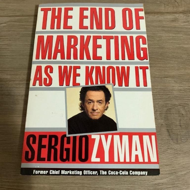 Books　on　Magazines,　????Marketing　by　Zyman,　of　Sergio　Fiction　Know　As　Non-Fiction　Book????　Marketing　End　The　Toys,　Hobbies　We　It　Carousell