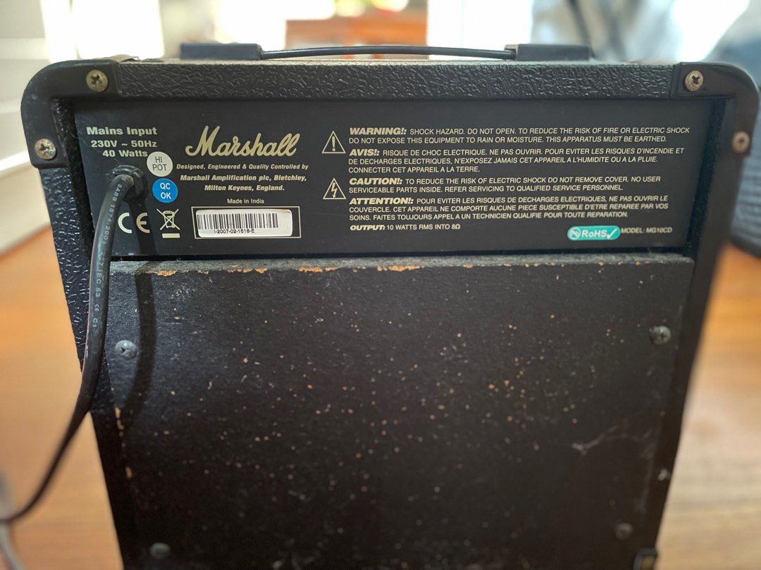 Marshall MG10CD (Guitar Amp), Audio, Soundbars, Speakers & Amplifiers