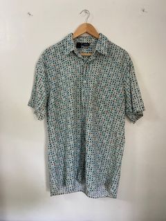 Maui Company Patterned Buttondown