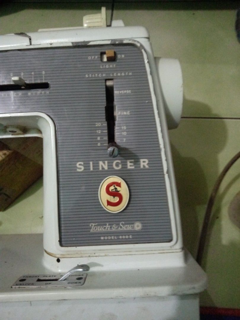 Mesin Jahit Singer model 600E asli new York, Antik, Lainnya di Carousell